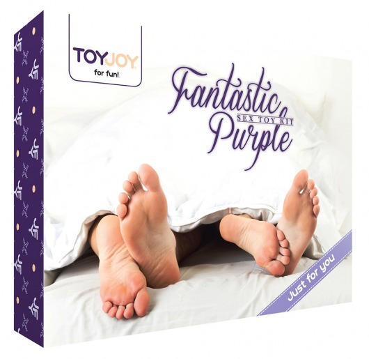 Эротический набор FANTASTIC PURPLE SEX TOY KIT - Toy Joy - купить с доставкой в Элисте