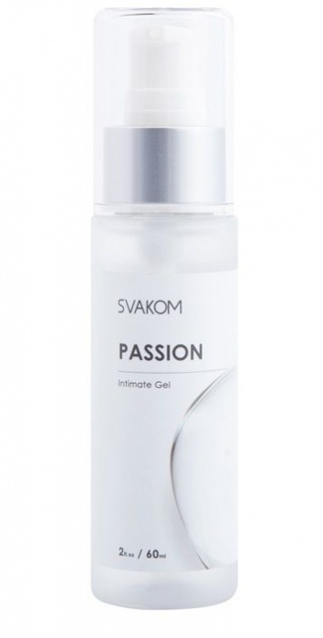Смазка на водной основе Passion Intimate Gel - 60 мл. - Svakom - купить с доставкой в Элисте
