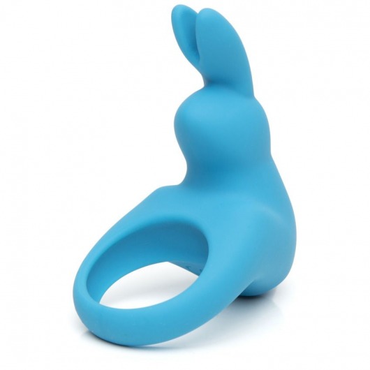 Голубое эрекционное виброкольцо Happy Rabbit Rechargeable Rabbit Cock Ring - Happy Rabbit - в Элисте купить с доставкой