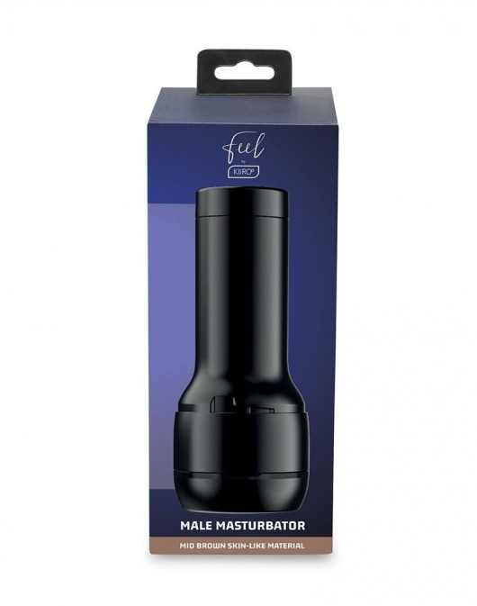 Коричневый мастурбатор-вагина Feel Stroker - Kiiroo - в Элисте купить с доставкой