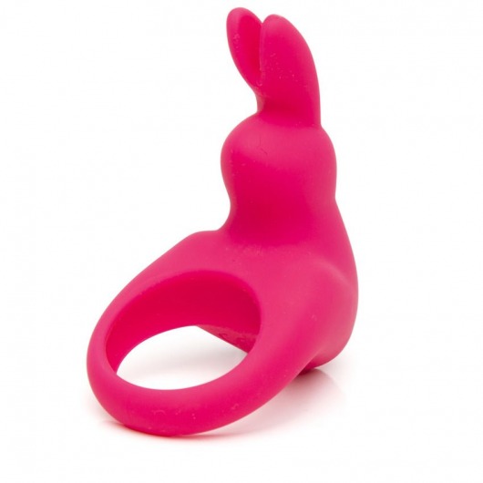 Розовое эрекционное виброкольцо Happy Rabbit Rechargeable Rabbit Cock Ring - Happy Rabbit - в Элисте купить с доставкой