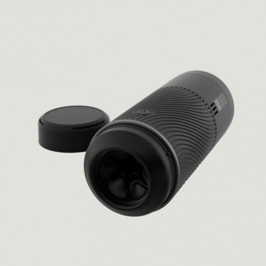 Черный мастурбатор с контролем всасывания Arcwave Pow Stroker - Arcwave - в Элисте купить с доставкой