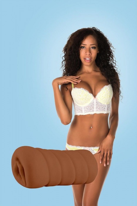 Коричневый мастурбатор-вагина BRIANNA - Dream Toys - в Элисте купить с доставкой