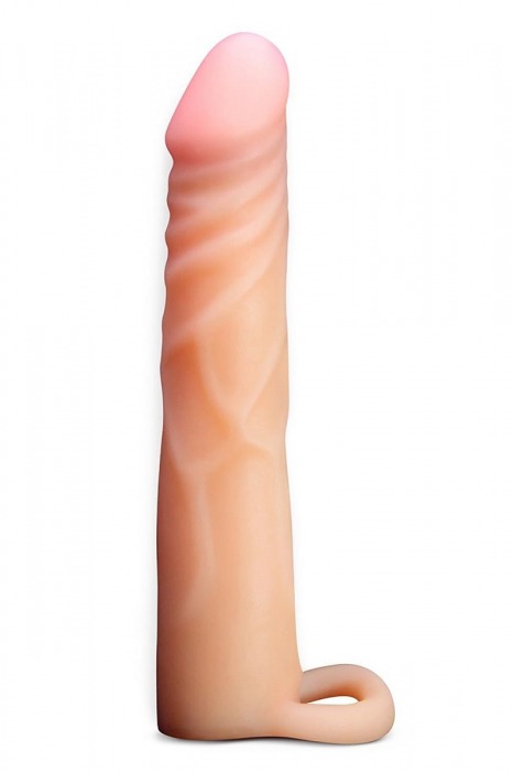 Телесная насадка на пенис Cock Xtender - 17,7 см. - Blush Novelties - в Элисте купить с доставкой