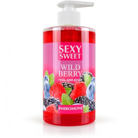 Гель для душа Sexy Sweet Wild Berry с ароматом лесных ягод и феромонами - 430 мл. -  - Магазин феромонов в Элисте