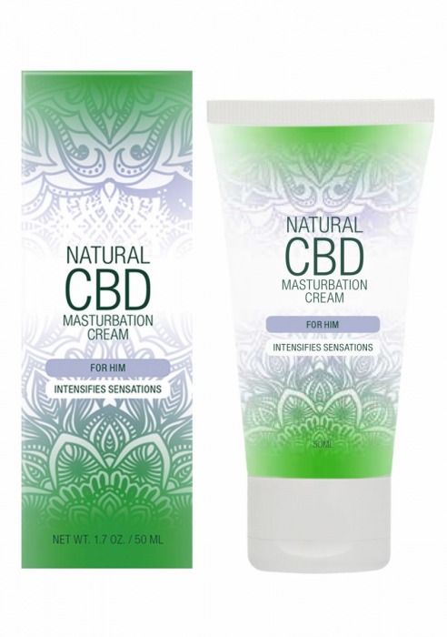 Крем для мастурбации для мужчин Natural CBD Masturbation Cream For Him - 50 мл. - Shots Media BV - купить с доставкой в Элисте