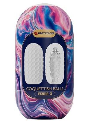 Мастурбатор в форме яйца Coquettish Balls - Baile - в Элисте купить с доставкой