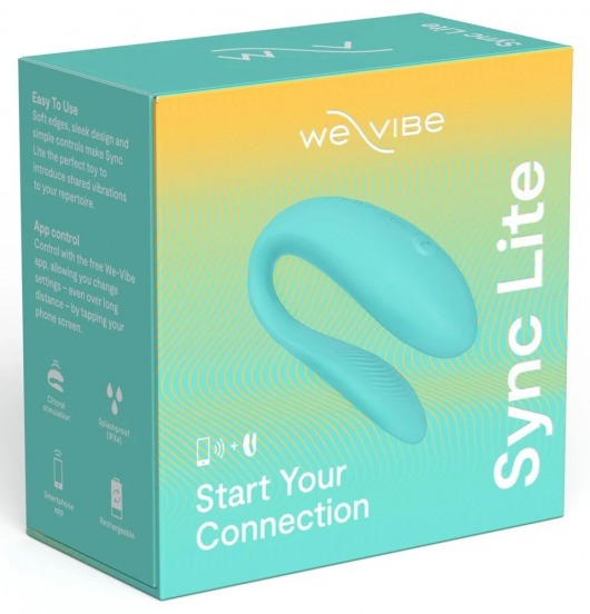 Мятный вибратор для пар We-Vibe Sync Lite - We-vibe