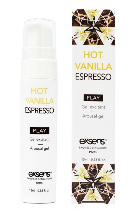 Возбуждающий гель Hot Vanilla Espresso Arousal Gel - 15 мл. - Exsens - купить с доставкой в Элисте