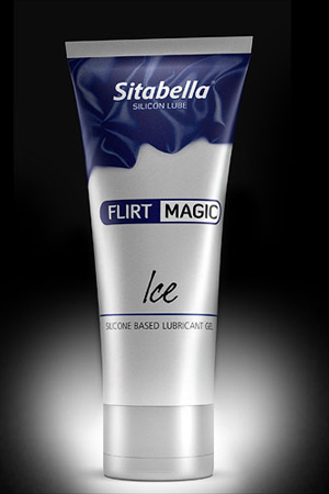 Силиконовая гель-смазка FLIRT MAGIC Ice с лёгким пролонгирующим эффектом - 75 мл. - Sitabella - купить с доставкой в Элисте