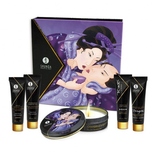 Подарочный набор Geishas secret из 5 предметов - Shunga - купить с доставкой в Элисте