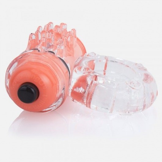 Неоновое оранжевое кольцо на пенис O wow! - Screaming O - в Элисте купить с доставкой