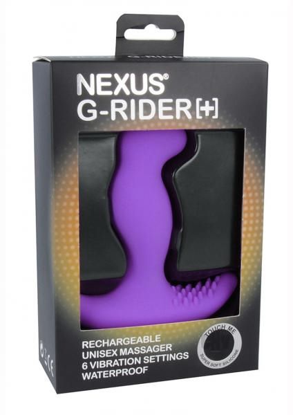 Фиолетовый вибромассажер простаты Nexus G-Rider+ - 12,6 см. - Nexus Range - в Элисте купить с доставкой