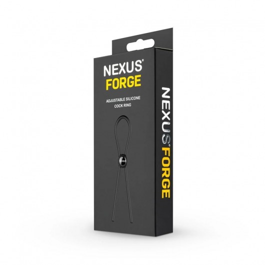 Черное эрекционное лассо Nexus Forge Single - Nexus Range - в Элисте купить с доставкой