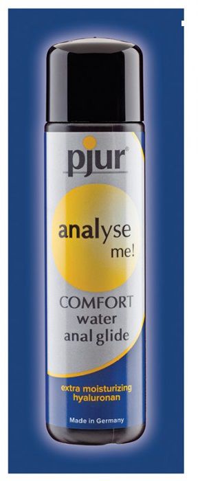 Анальный лубрикант pjur ANALYSE ME Comfort Water Anal Glide - 2 мл. - Pjur - купить с доставкой в Элисте