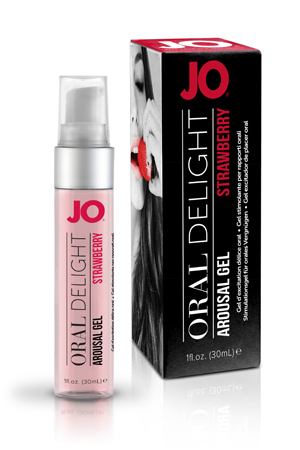 Клубничный лубрикант для оральных ласк Oral Delight Strawberry Sensation - 30 мл. - System JO - купить с доставкой в Элисте