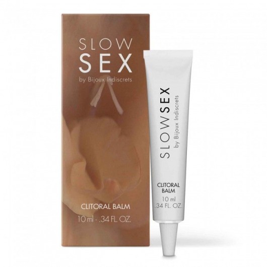 Бальзам для клитора Slow Sex Clitoral Balm - 10 мл. - Bijoux Indiscrets - купить с доставкой в Элисте