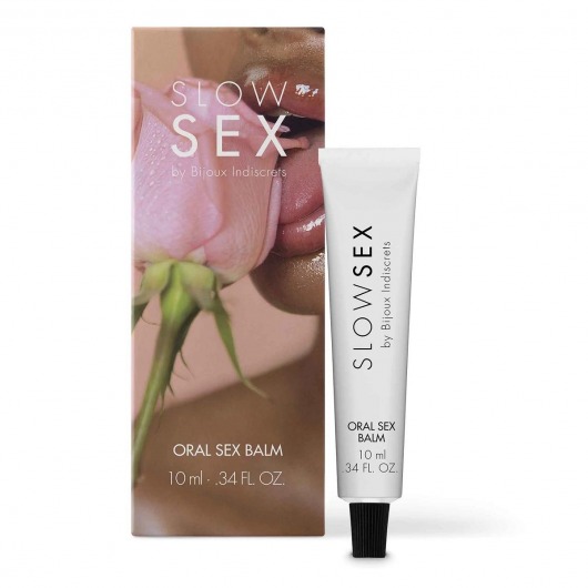 Бальзам для орального секса Slow Sex Oral Sex Balm - 10 мл. - Bijoux Indiscrets - купить с доставкой в Элисте