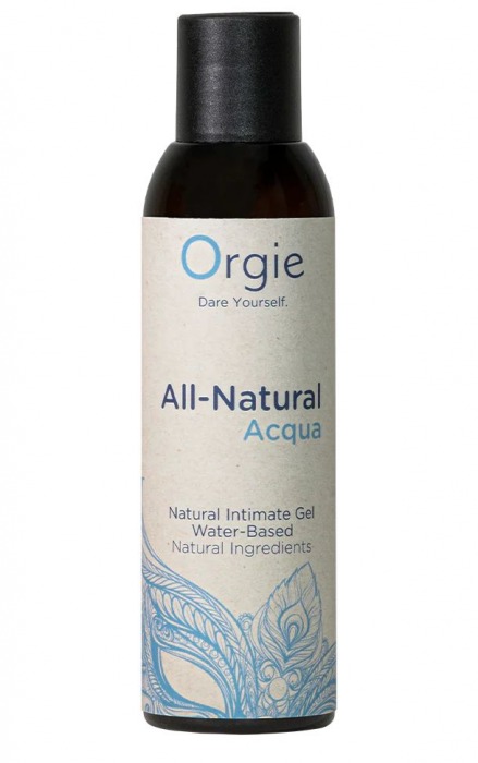 Интимный гель на водной основе Orgie All-Natural Acqua - 150 мл. - ORGIE - купить с доставкой в Элисте