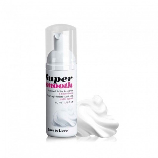 Лубрикант нежнейшая пенка Super Smooth Foaming Intime Lubricant - 50 мл. - Love to Love - купить с доставкой в Элисте