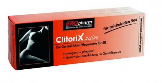 Возбуждающий крем для женщин ClitoriX active - 40 мл. - Joy Division - купить с доставкой в Элисте