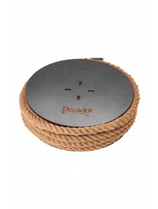 Джутовая веревка для шибари на катушке - 10 м. - Pecado - купить с доставкой в Элисте