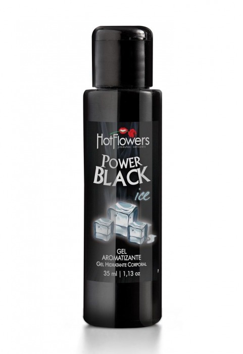 Стимулирующий гель для массажа Power Black - 35 мл. - HotFlowers - купить с доставкой в Элисте