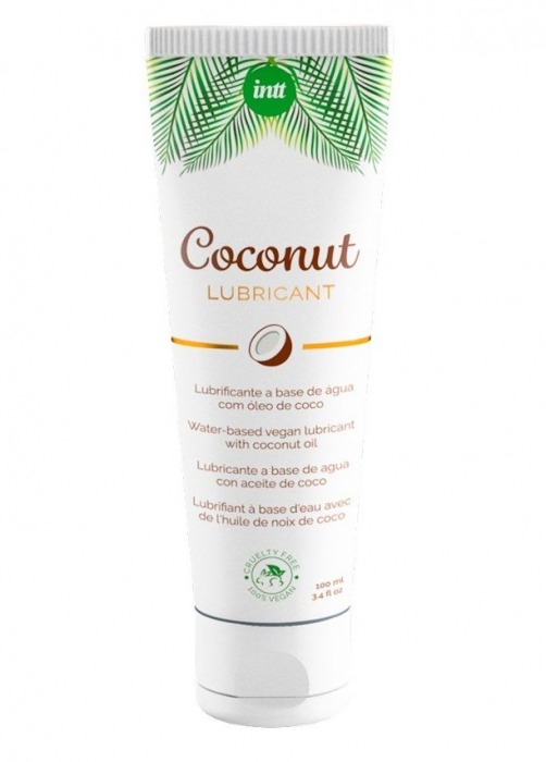 Веганская смазка на водной основе Coconut Lubricant - 100 мл. - INTT - купить с доставкой в Элисте