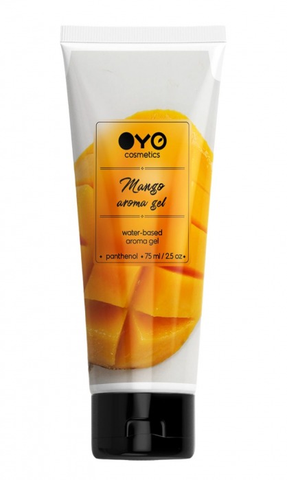 Лубрикант на водной основе OYO Aroma Gel Mango с ароматом манго - 75 мл. - OYO - купить с доставкой в Элисте