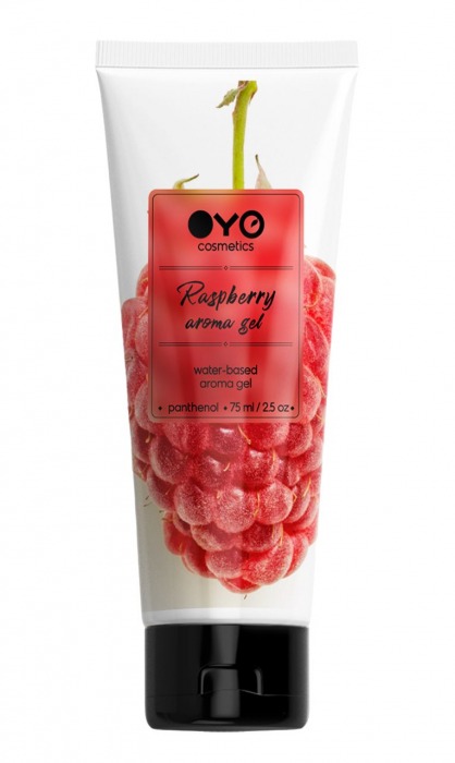 Лубрикант на водной основе OYO Aroma Gel Raspberry с ароматом малины - 75 мл. - OYO - купить с доставкой в Элисте