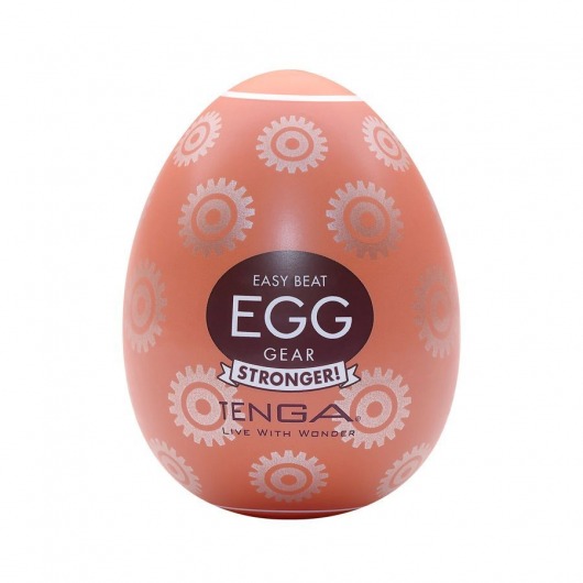 Мастурбатор-яйцо Tenga Egg Gear - Tenga - в Элисте купить с доставкой