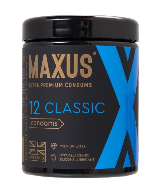 Классические презервативы MAXUS Classic - 12 шт. - Maxus - купить с доставкой в Элисте