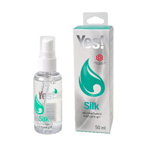 Силиконовая гипоаллергенная вагинальная смазка Yes Silk - 50 мл. - Sitabella - купить с доставкой в Элисте