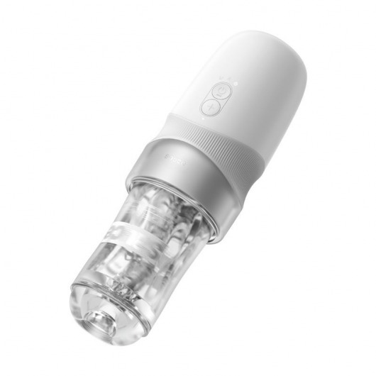 Белый автоматический мастурбатор Extra Sauce - Sauce - в Элисте купить с доставкой