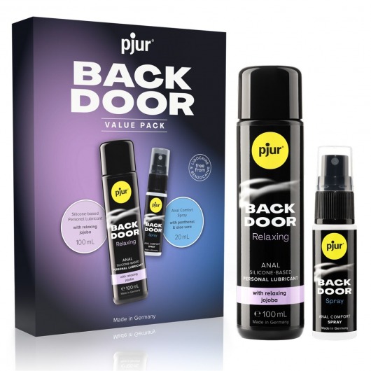 Набор для анального секса pjur Back Door Value Pack - Pjur - купить с доставкой в Элисте