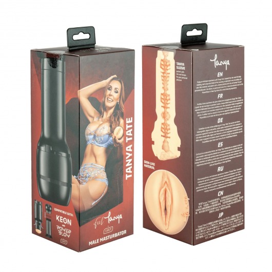 Мастурбатор-вагина FeelTanya Stroker - Kiiroo - в Элисте купить с доставкой