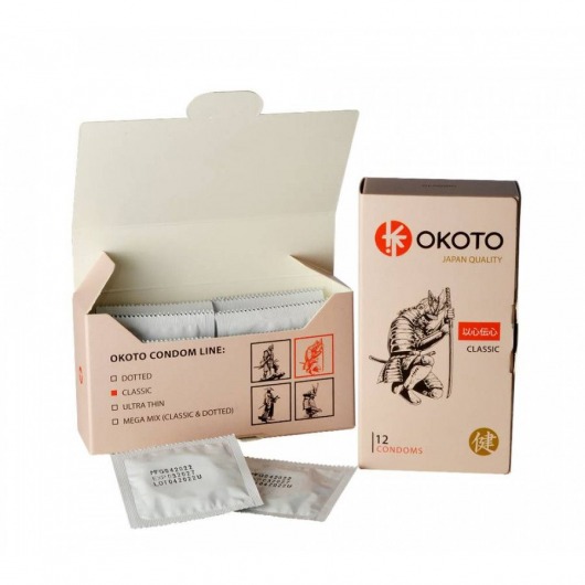 Презервативы OKOTO Classic - 12 шт. - Sitabella - купить с доставкой в Элисте