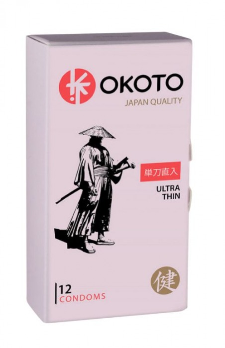 Тонкие презервативы OKOTO Ultra Thin - 12 шт. - Sitabella - купить с доставкой в Элисте