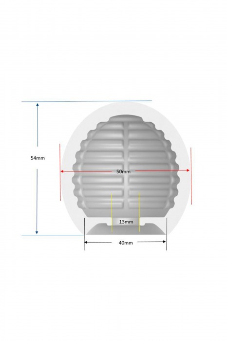 Белый мастурбатор-шар Lucky Ball Type 1 - MALESATION - в Элисте купить с доставкой
