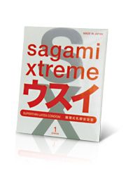 Ультратонкий презерватив Sagami Xtreme SUPERTHIN - 1 шт. - Sagami - купить с доставкой в Элисте