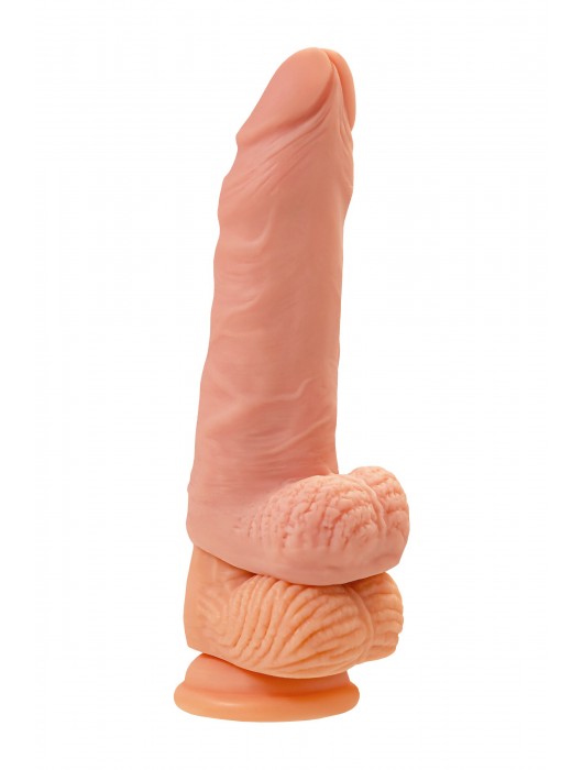 Телесная удлиняющая фаллическая насадка - 16 см. - ToyFa - в Элисте купить с доставкой