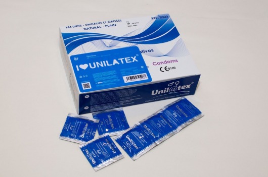 Классические презервативы Unilatex Natural Plain - 144 шт. - Unilatex - купить с доставкой в Элисте