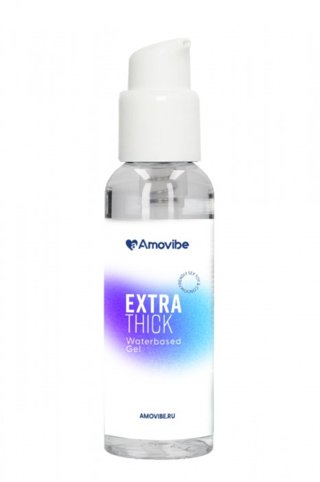 Гель на водной основе Extra Thick - 100 мл. - Amovibe - купить с доставкой в Элисте