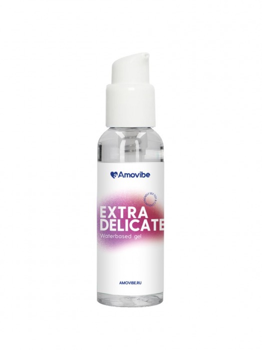 Гель на водной основе Amovibe Extra Delicate - 50 мл. - Amovibe - купить с доставкой в Элисте