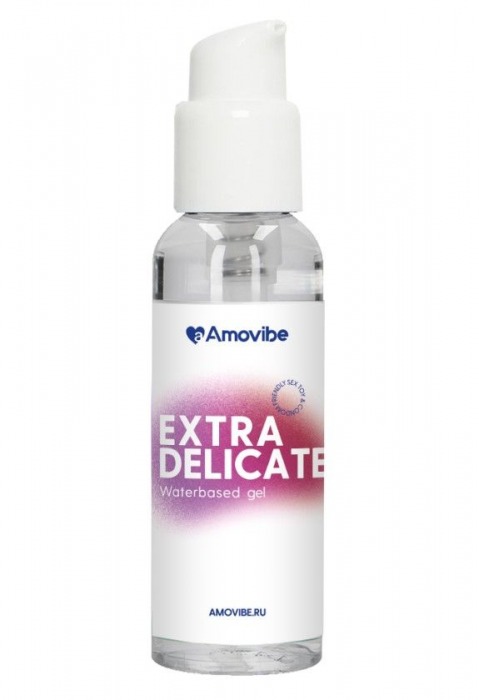 Гель на водной основе Amovibe Extra Delicate - 100 мл. - Amovibe - купить с доставкой в Элисте