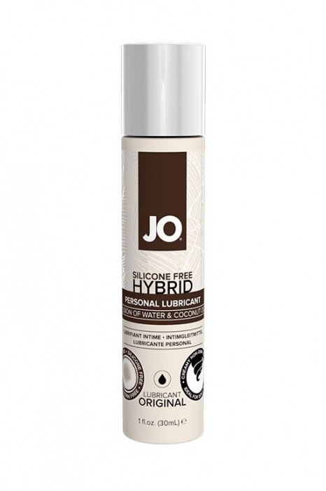 Водно-масляный лубрикант JO Silicon free Hybrid Lubricant ORIGINAL- 30 мл. - System JO - купить с доставкой в Элисте