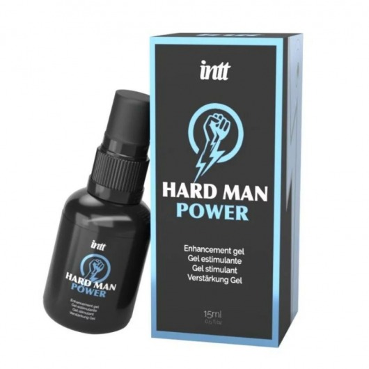 Стимулирующий гель для мужчин Hard Man Power - 15 мл. - INTT - купить с доставкой в Элисте