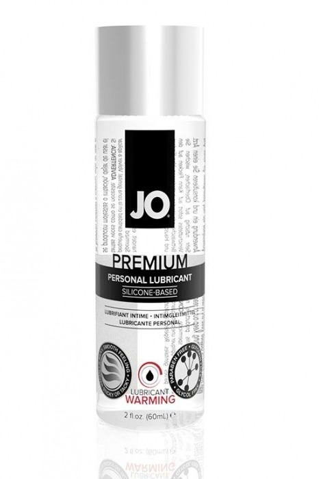 Возбуждающий лубрикант на силиконовой основе JO Personal Premium Lubricant  Warming - 60 мл. - System JO - купить с доставкой в Элисте