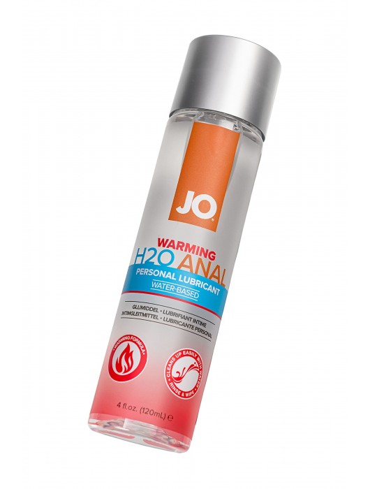 Анальный согревающий лубрикант на водной основе JO Anal H2O Warming - 120 мл. - System JO - купить с доставкой в Элисте