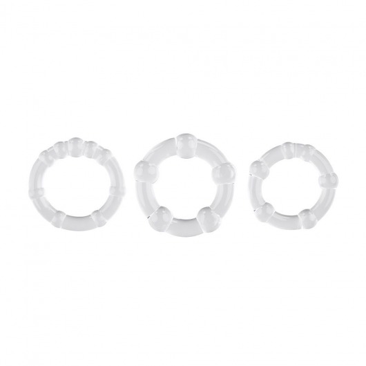Набор из 3 эрекционных колец Erection Rings Set - Selopa - в Элисте купить с доставкой